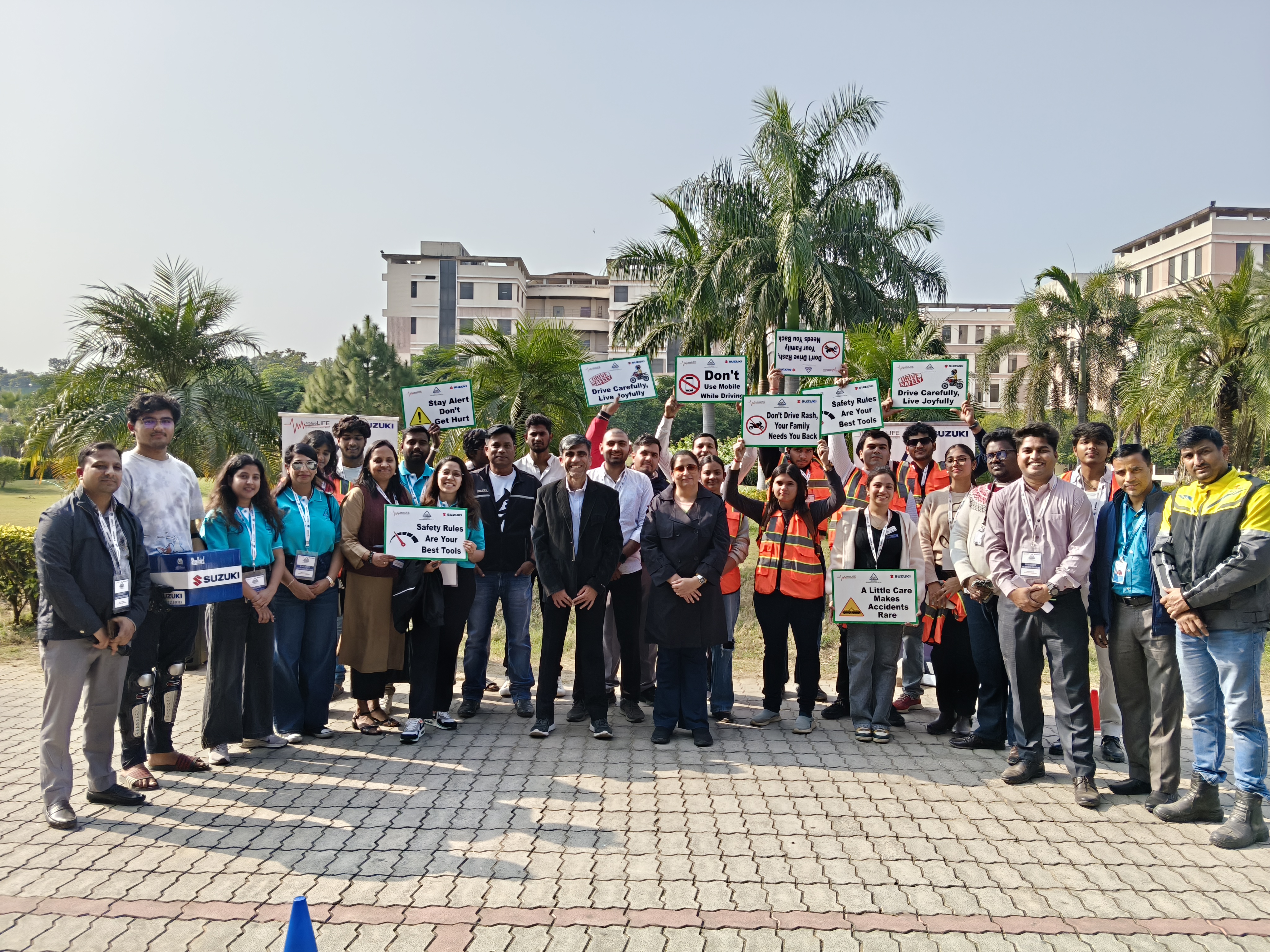 Road safety awareness rally